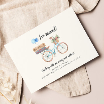 i've moved modern change of address moving postinvitations