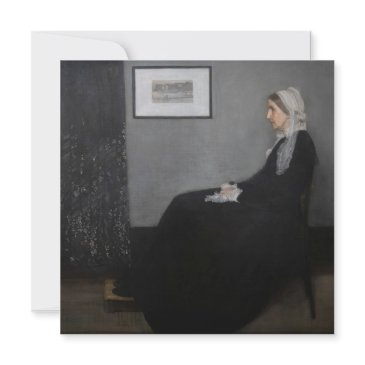 james whistler - portrait of the artist's mother invitation
