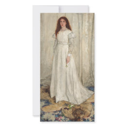 Small James Whistler - Symphony In White No. 1 Thank You Invitations Front View