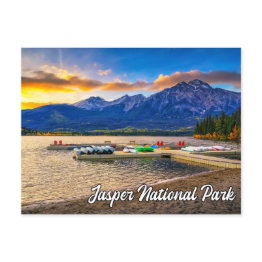 Small Jasper National Park, Alberta, Canada Postinvitations Front View