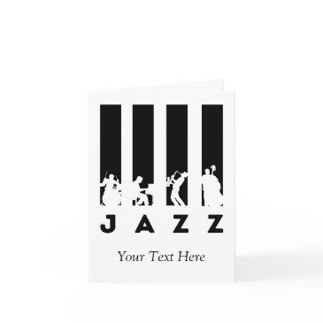 jazz music concert personalized invitation