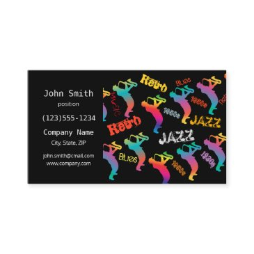 jazz musicians retro music pop art 1930s - 1950s business invitations