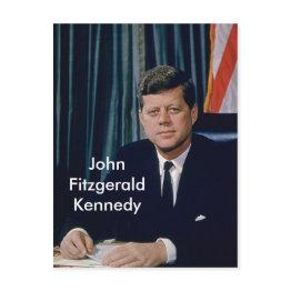 Small Jfk Official Portrait From Public Domain Postinvitations Front View