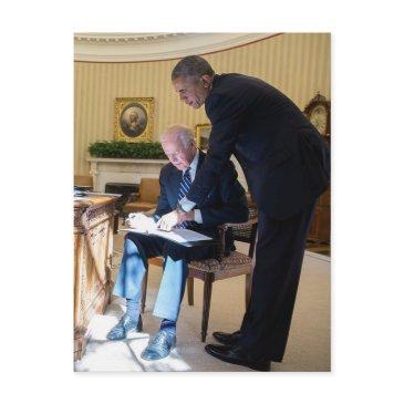 joe! biden & barack obama postinvitations
