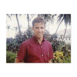 Small Joe Biden Young Hot Stylized Postinvitations Front View