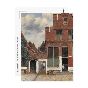 johannes vermeer - little street postinvitations