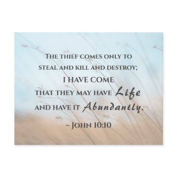 john 10:10 i have come that they may have life postinvitations
