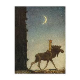 Small John Bauer - Tavstarr On Skutt Postinvitations Front View