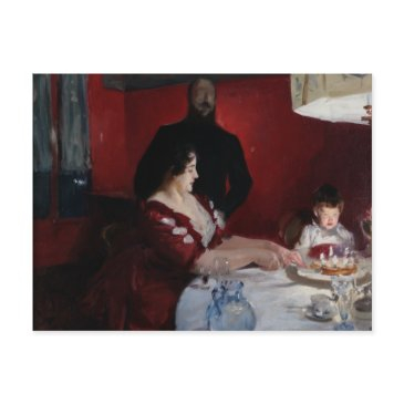 john singer sargent - the birthday party invitation postinvitations