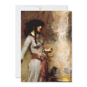 john william waterhouse the magic circle invitation