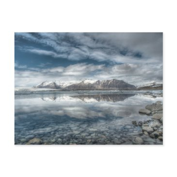 jokulsarlon glacial lagoon, iceland postinvitations