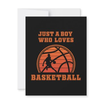 just a boy who loves basketball