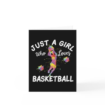 just a girl who loves basketball invitations