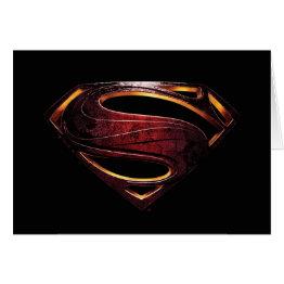 Small Justice League | Metallic Superman Symbol Front View