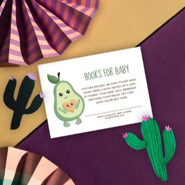kawaii avocado books for baby enclosure invitations