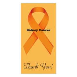 Small Kidney Cancer Thank You Invitations Front View
