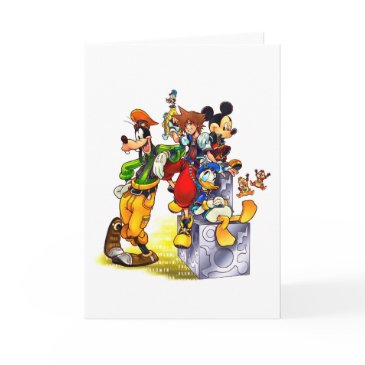 kingdom hearts: coded | group key art invitations