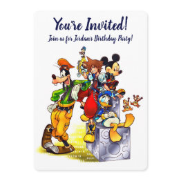 Small Kingdom Hearts: Coded | Group Key Art Invitation Front View