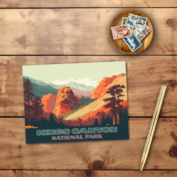 kings canyon national park california mountains postinvitations