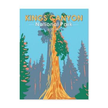 kings canyon national park general grant tree postinvitations
