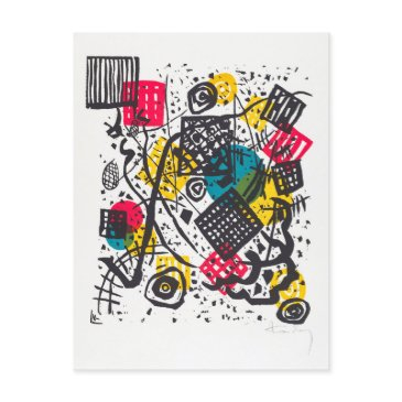 kleine welten v (small worlds v) wassily kandinsky postinvitations