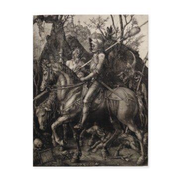 knight, death and the devil by albrecht durer postinvitations