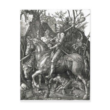 knight, death & the devil - albrecht dürer c. 1513 postinvitations