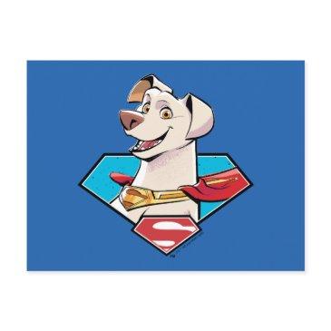krypto s-shield graphic postinvitations