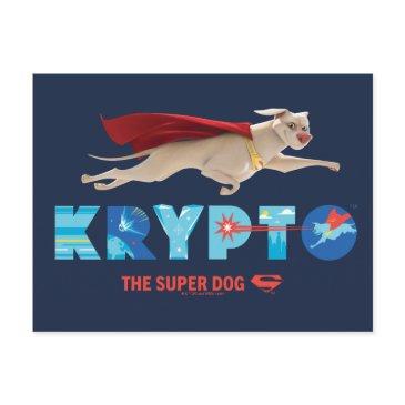 krypto the super-dog postinvitations