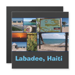Small Labadee, Haiti Magnet Front View