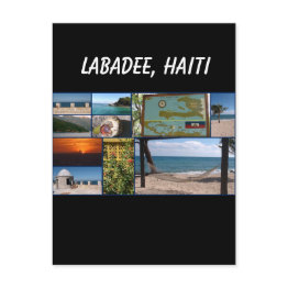 Small Labadee, Haiti Postinvitations Front View