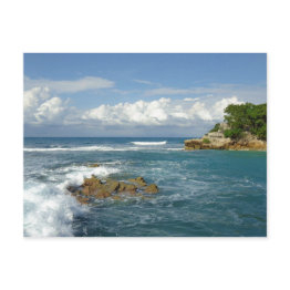 Small Labadee Seascape Custom Postinvitations Front View