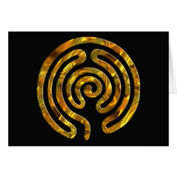 labyrinth gold | black
