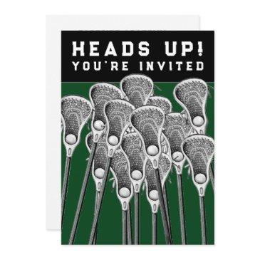 lacrosse party invitations