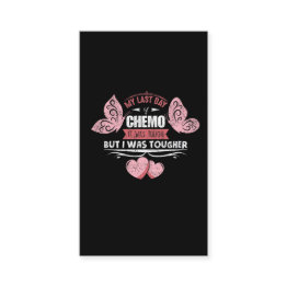 Small Last Day Of Chemo Last Treatment Radiation Business Invitations Front View