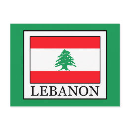Small Lebanon Postinvitations Front View