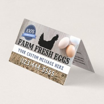 let me tell you about my chickens eggs for sale business invitations