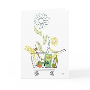 let's party eat drink funny organic food invite