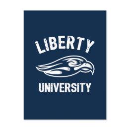Small Liberty Flames Logo Invitation Postinvitations Front View