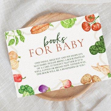 locally grown | farmers market books for baby enclosure invitations