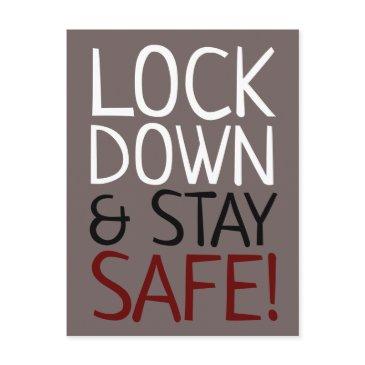 lock down & stay safe postinvitations