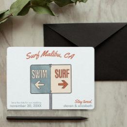 Small Los Angeles Save The Date Front View