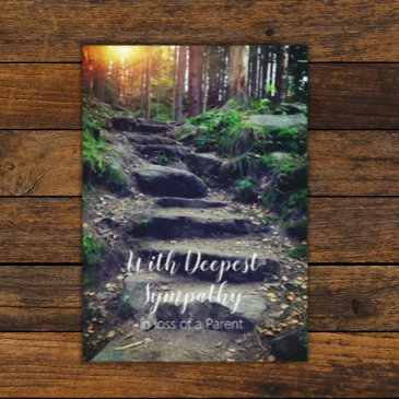 loss of parent sympathy invitations