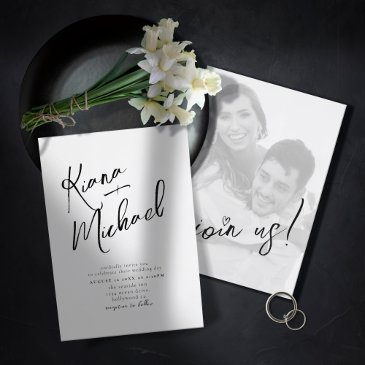 love calligraphy wedding photo b&w id940