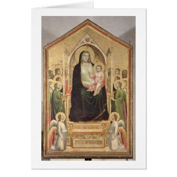 madonna and child enthroned, c.1300-03 (pre-restor