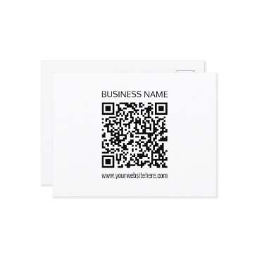 make a business qr code instantly & editable text postinvitations
