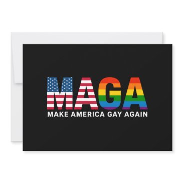 make america gay again gay pride 2025 lgbtq+ invitation