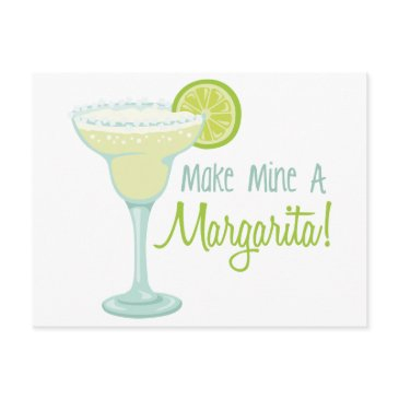 make mine a margarita postinvitations