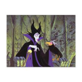 Small Maleficent | And Diablo Postinvitations Front View