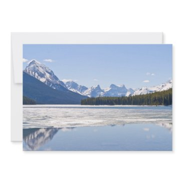 maligne lake - jasper national park, canada invitation